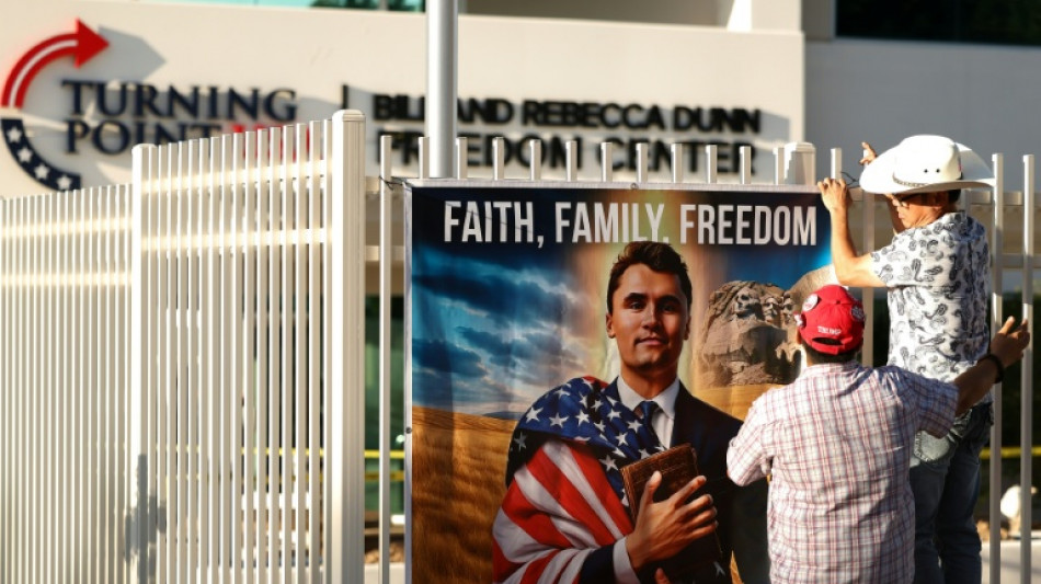 Trump lidera homenagem ao ativista conservador Kirk