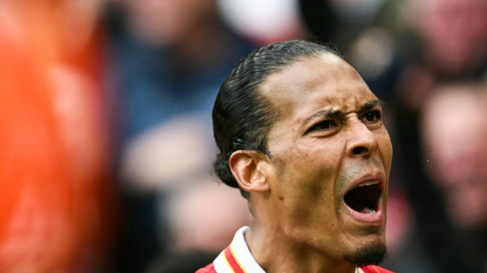 Van Dijk's late winner edges Liverpool towards Premier League title
