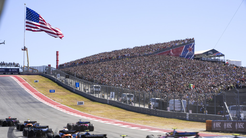 Gp Usa: Verstappen trionfa ad Austin, terzo Leclerc