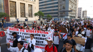 Protestas en Per&uacute; exigen al gobierno reforzar el combate al crimen organizado y al sicariato
