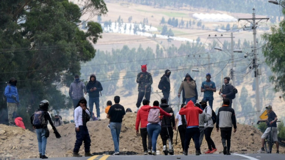 Ecuador's president claims narco gang behind fuel price protests