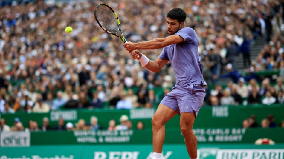 Alcaraz caps 'difficult week' with first Monte Carlo Masters title