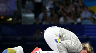 Esgrimista Olga Kharlan conquista primeira medalha para Ucr&acirc;nia em Paris