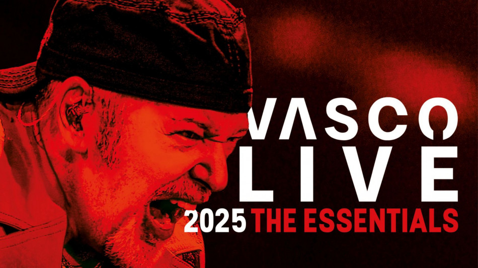 Esce il 14 novembre "Vasco live 2025 - The Essentials"