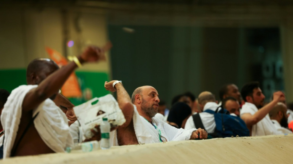Muslim pilgrims 'stone the devil' as hajj nears end in Saudi Arabia
