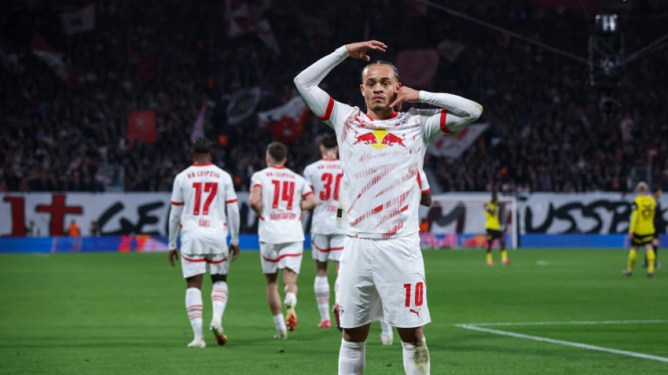 Leipzig vence Wolfsburg (3-2) e sobe para quarto na Bundesliga