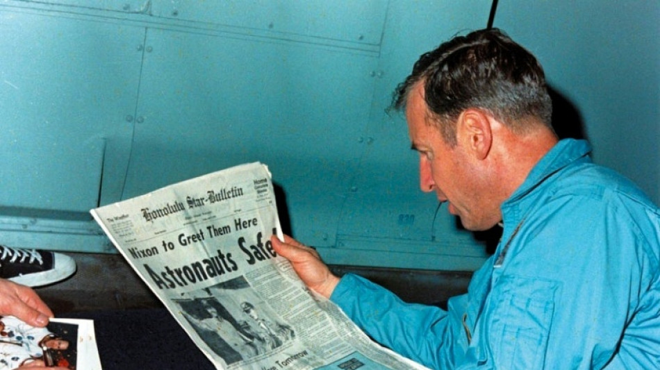 US astronaut Jim Lovell, Apollo 13 commander, dead at 97