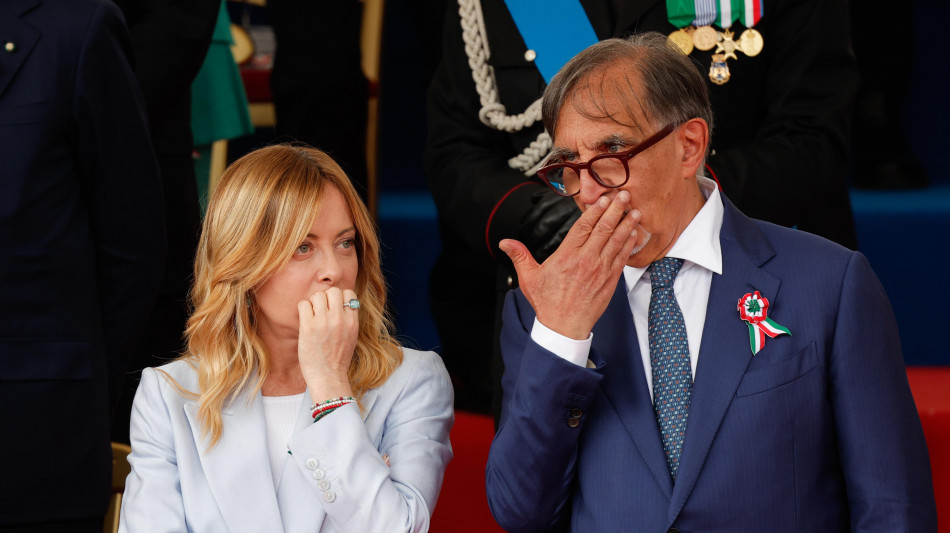 La Russa, Meloni al Colle sarebbe una grande fortuna per l'Italia,dopo Mattarella