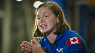 Laughter, tears: historic day for astronaut Jenni Gibbons in Houston