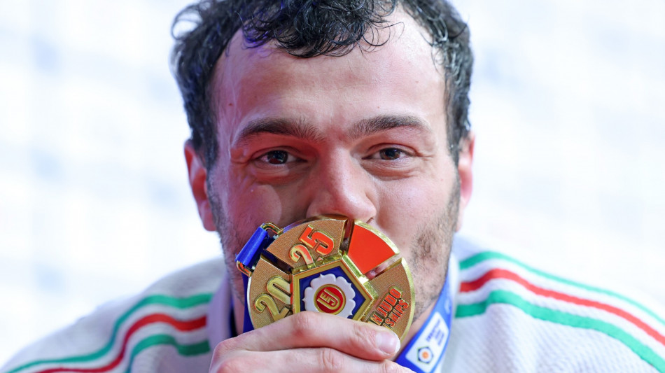 Judo: Europei; Parlati è medaglia d'oro nei -90 kg