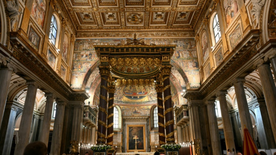 La Basílica de Santa María la Mayor, última morada del papa, en el centro de Roma