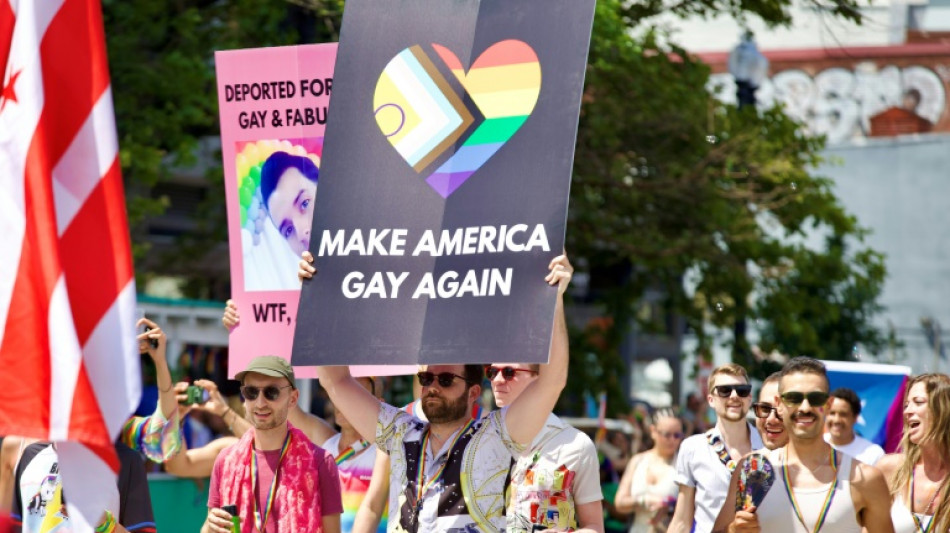 A Washington une marche des fiert&eacute;s mondiale en pied de nez &agrave; Trump