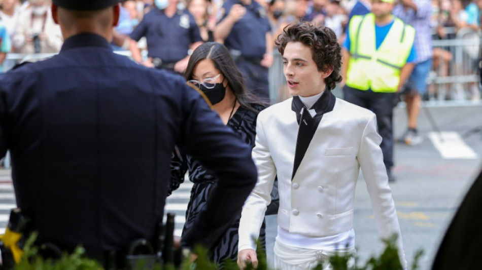 Timoth&eacute;e Chalamet &uuml;berrascht Fans bei Doppelg&auml;nger-Wettbewerb in New York