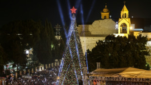 Bethl&eacute;em s'illumine et retrouve un peu de joie &agrave; l'approche de No&euml;l