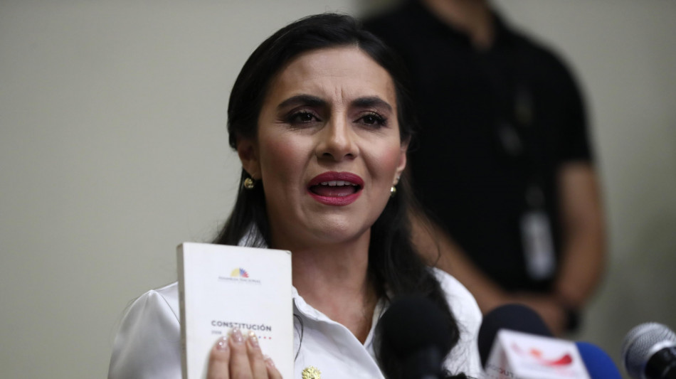 Quito, la vicepresidente accusa Noboa di 'violare la democrazia'