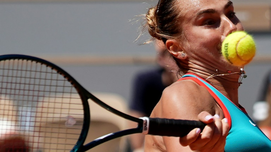 Roland-Garros: Sabalenka d&eacute;roule, Musetti s'arrache pour les huiti&egrave;mes