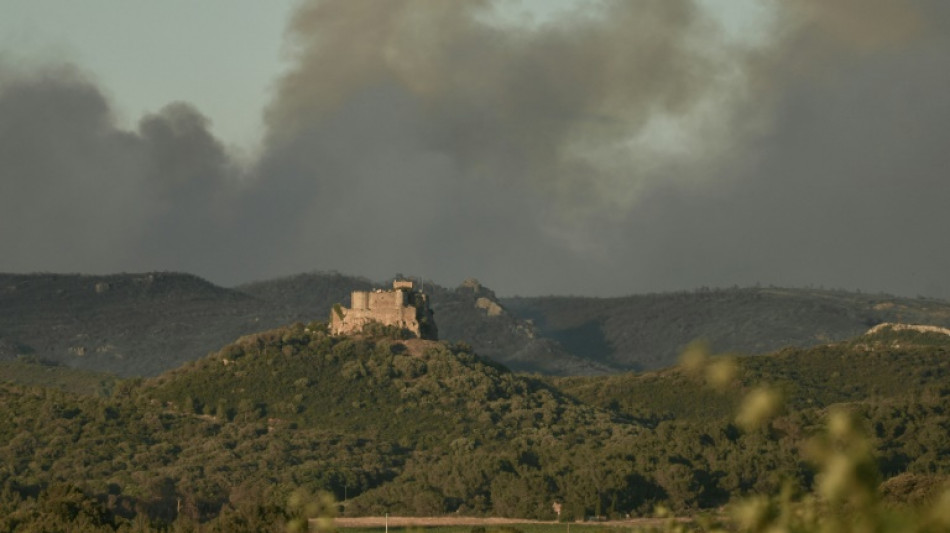 Narbonne: 1.500 hectares de for&ecirc;t en feu, habitants &eacute;vacu&eacute;s, A9 ferm&eacute;e