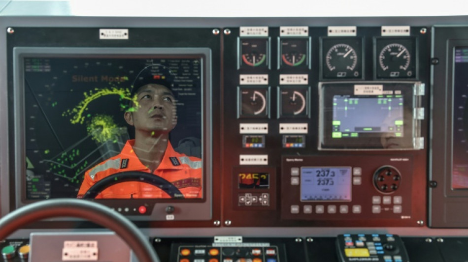 Taiwan coastguard faces China's might near frontline islands