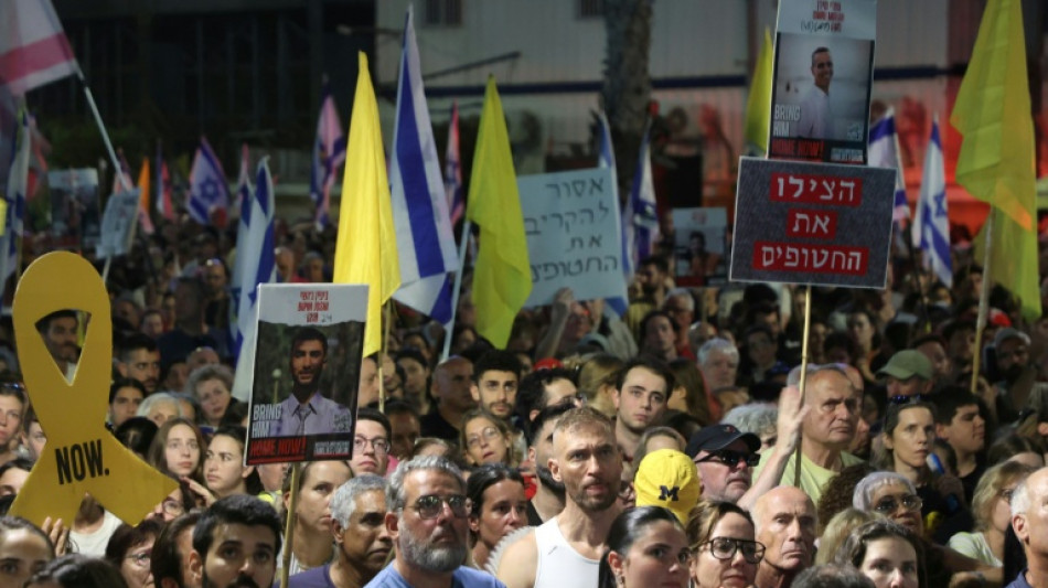 Tens of thousands of Israelis protest for end to Gaza war