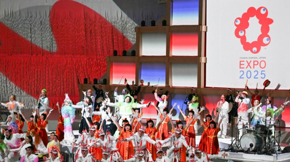 Japan PM warns of divided world at futuristic World Expo opening ceremony