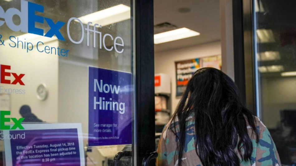 Peu d'embauches, plus de ch&ocirc;mage: l'emploi en berne aux Etats-Unis