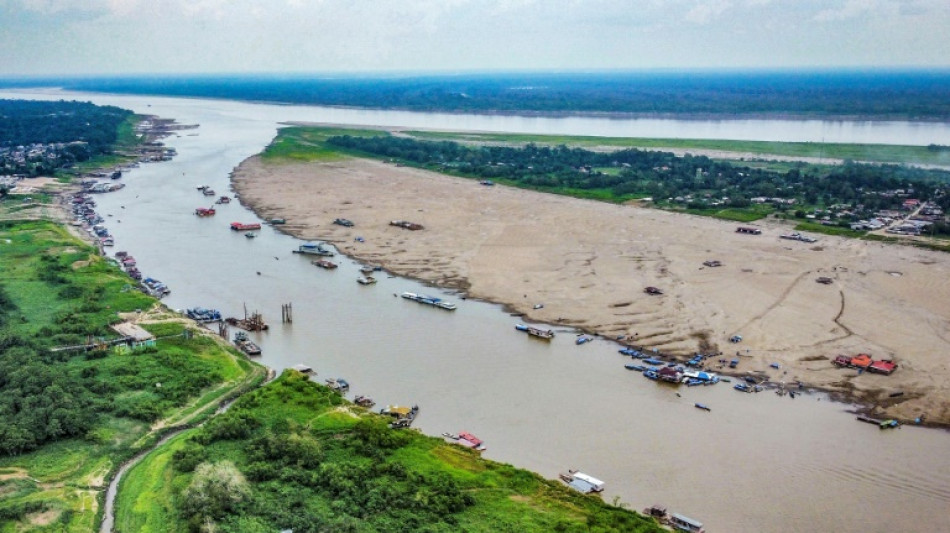 El r&iacute;o Amazonas se redujo en Colombia hasta un 90% por sequ&iacute;a