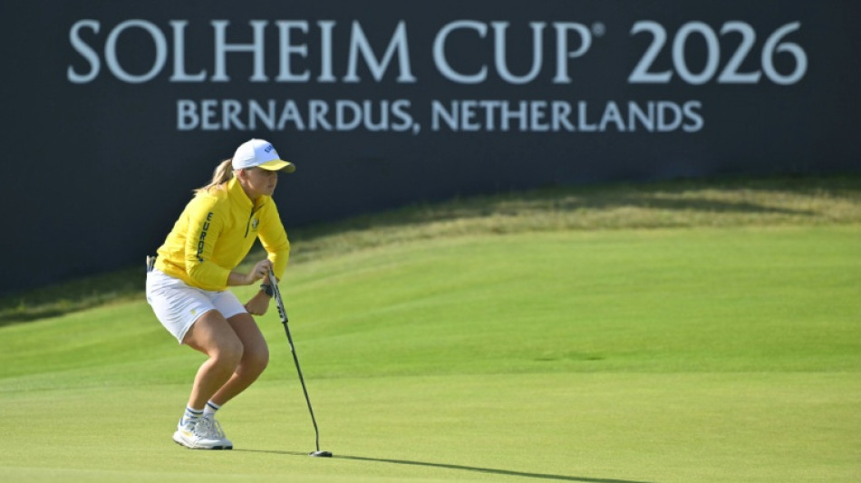 Korda finally beaten as Europe grasp slender Solheim lead