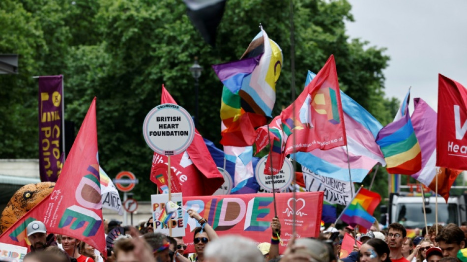 A Londres, une marche des fiertés pour défendre une communauté trans "bouc émissaire"
