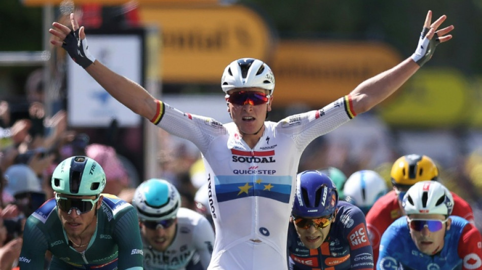 Merlier at the double as Van der Poel denied at Tour de France stage nine