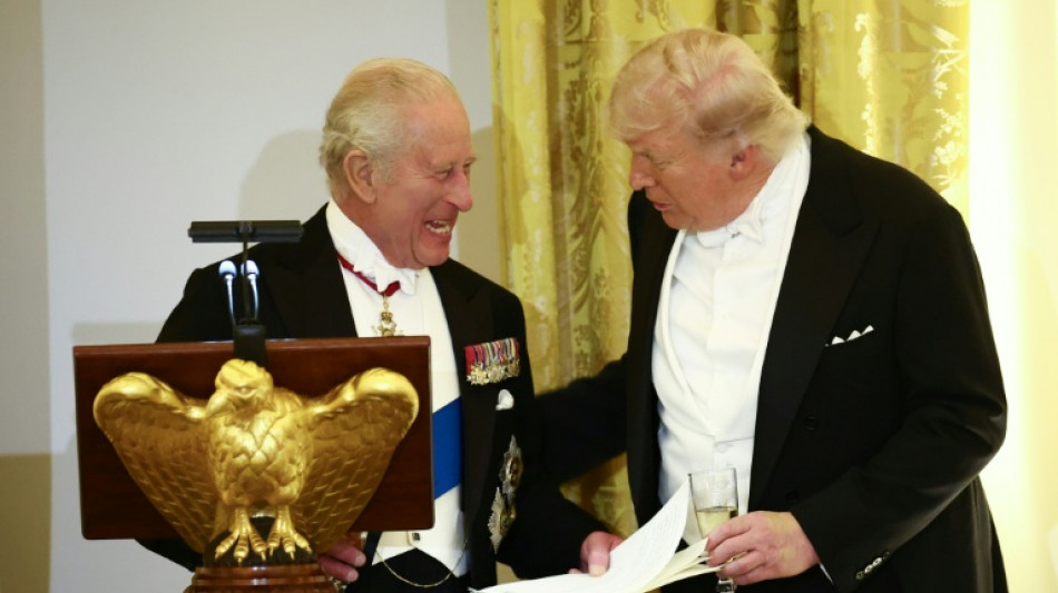 Trump bei Staatsbankett mit Charles III.: Iran ist "milit&auml;risch besiegt"
