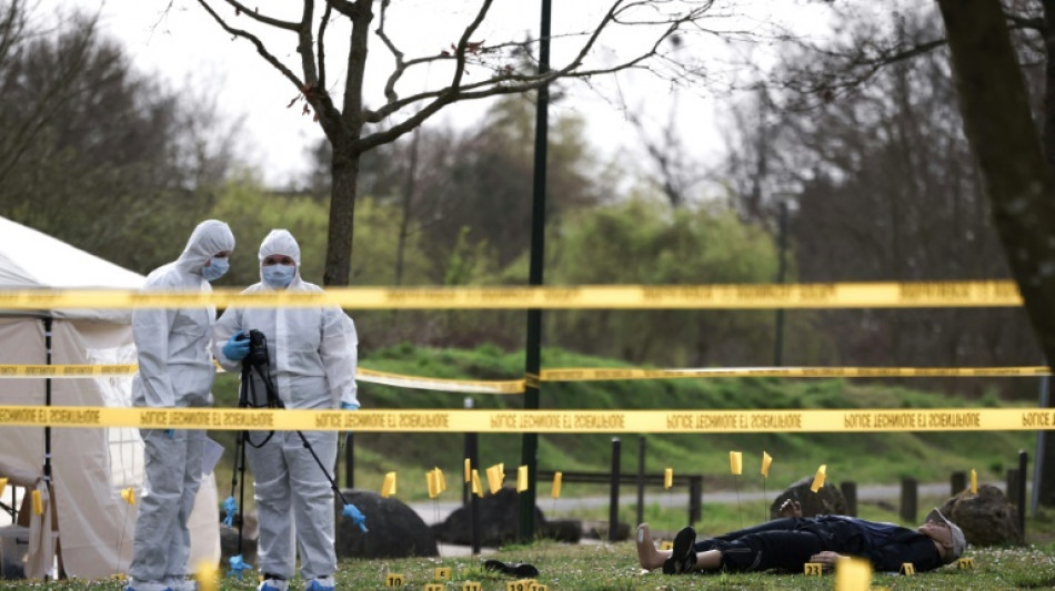 Scène de crime à la fac: des étudiants sur la piste de la "science forensique"