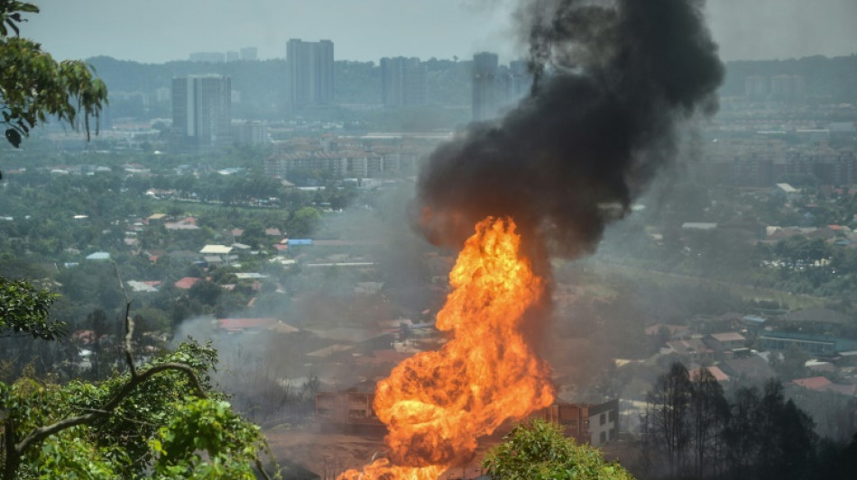 Malaisie: incendie massif près de la capitale en raison d'une fuite sur un gazoduc