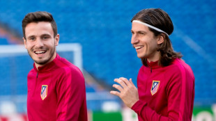 Sa&uacute;l N&iacute;guez celebra reencontro com Filipe Lu&iacute;s no Flamengo