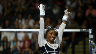 Simone Biles &eacute; campe&atilde; de torneio da gin&aacute;stica art&iacute;stica nos EUA ap&oacute;s dois anos de aus&ecirc;ncia