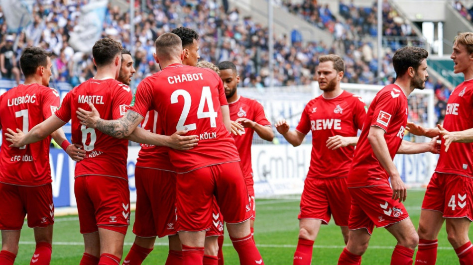 K&ouml;ln schie&szlig;t Hoffenheim zur&uuml;ck in den Abstiegskampf