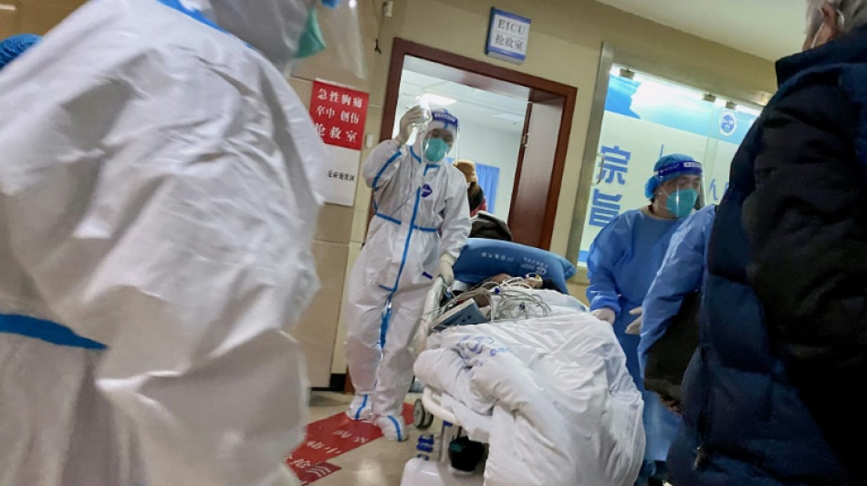En Chine, un h&ocirc;pital en premi&egrave;re ligne face aux d&eacute;c&egrave;s du Covid