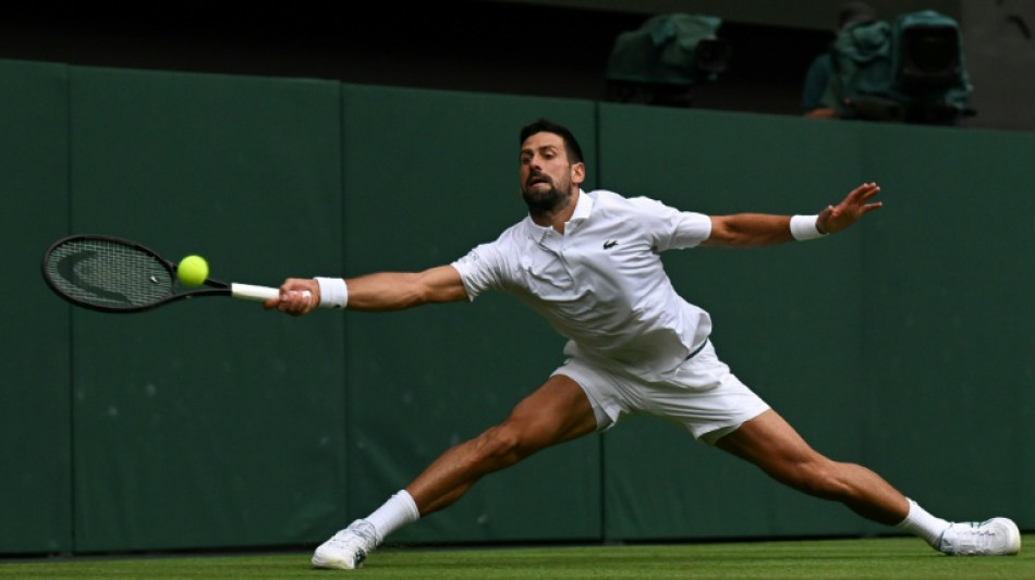 Djokovic 100 not out, into fourth round at Wimbledon