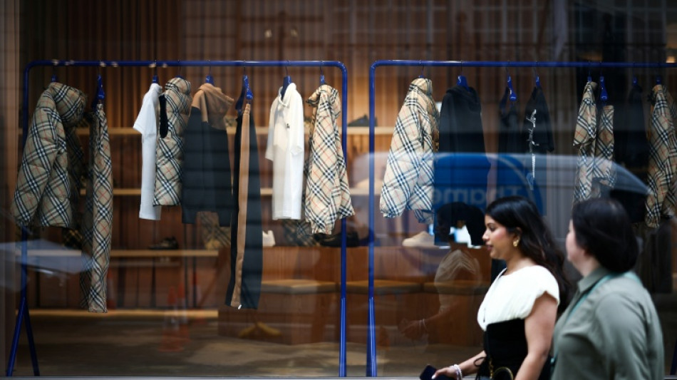 Burberry returns to London's top shares index