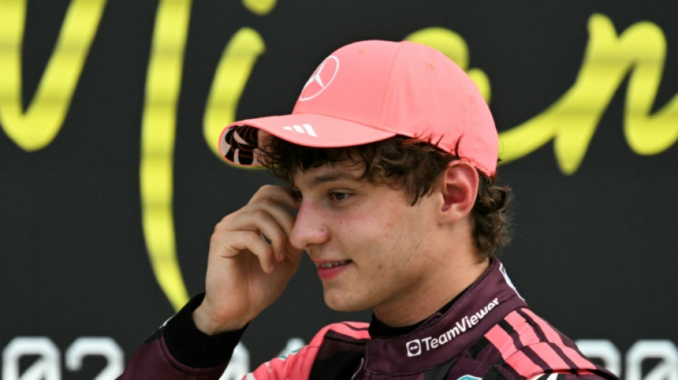 Antonelli's teenage pace impresses Verstappen