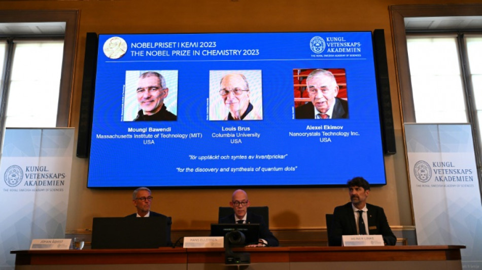 Nobel de Qu&iacute;mica para tres cient&iacute;ficos por sus trabajos sobre puntos cu&aacute;nticos