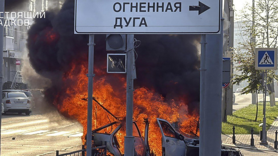 Ucraina: A Belgorod 1 persona morta nell'attacco con droni ucraini