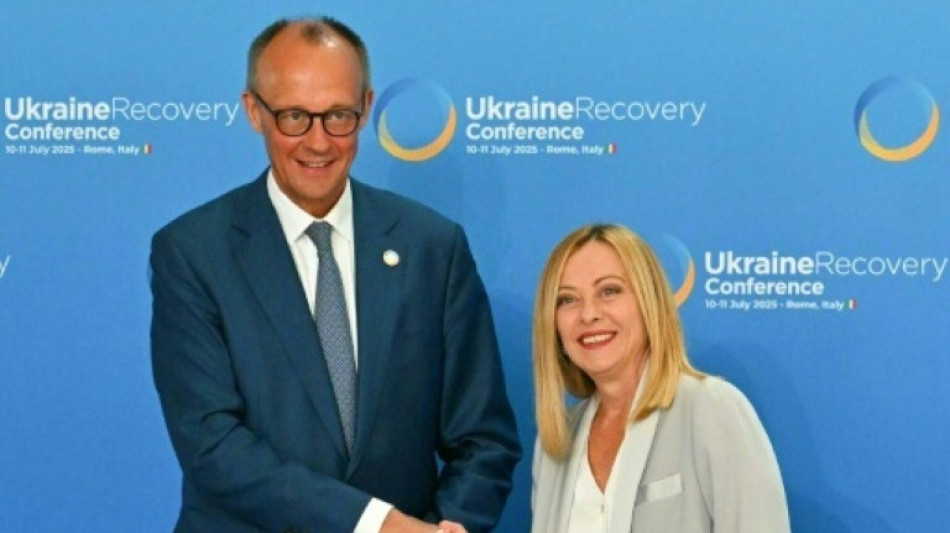 Merz zu Trump: "Bleiben Sie bei uns und an der Seite der Europ&auml;er"