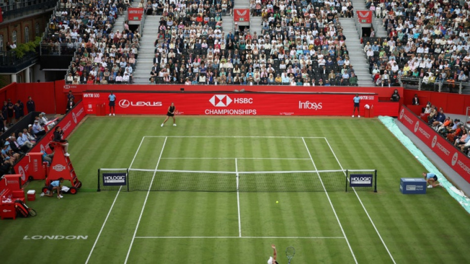 Raducanu stars as women's tennis makes historic return to Queen's