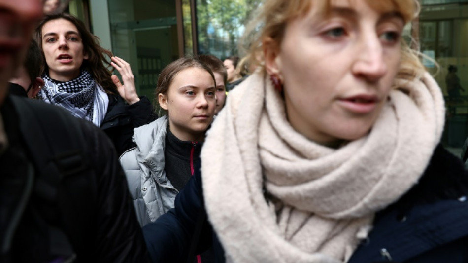 Greta Thunberg se declara inocente en el juicio en Londres tras una manifestaci&oacute;n ecologista