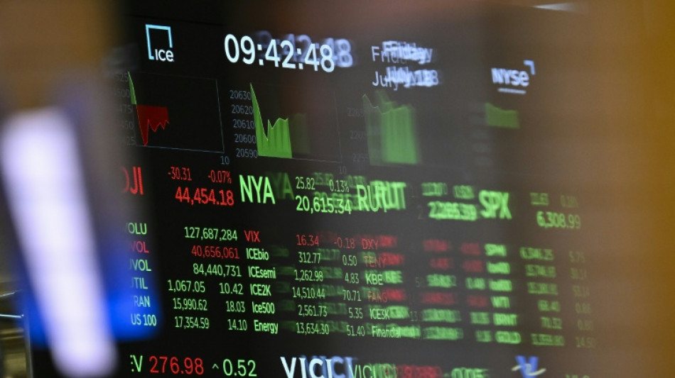 Wall Street reprend son souffle apr&egrave;s le recul de vendredi
