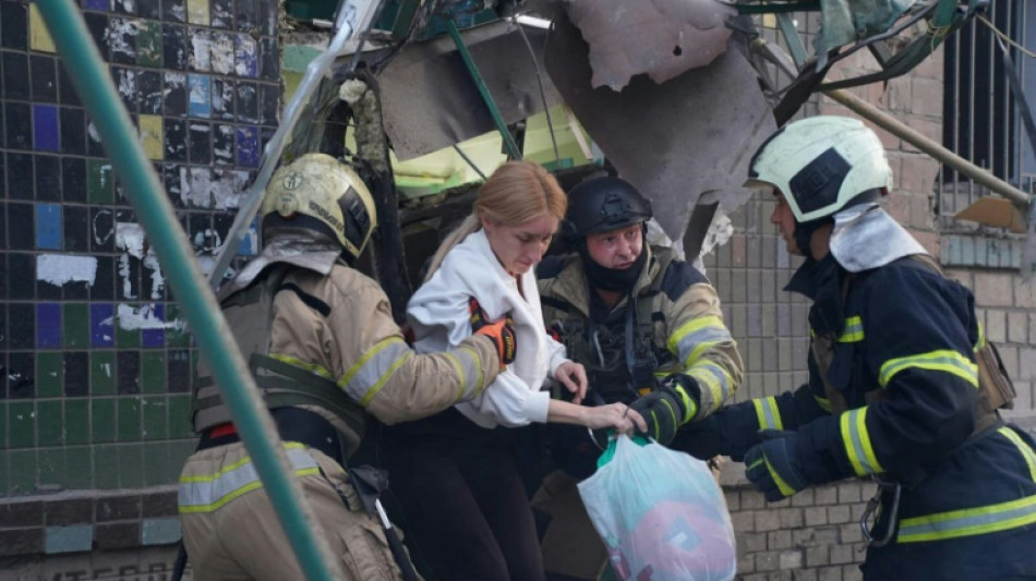 Russian drone and missile barrage kills eight in Kyiv