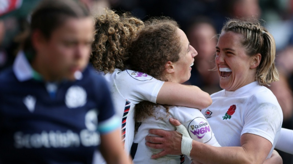 England thrash Scotland to set up France Grand Slam showdown