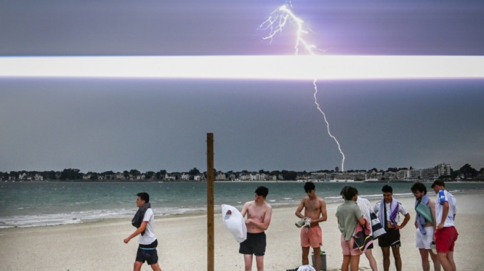 Orages: 57 d&eacute;partements en vigilance orange apr&egrave;s une semaine de canicule