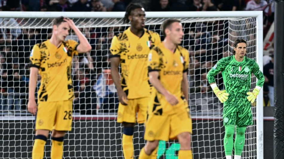 Italie: l'Inter craque à Bologne et relance Naples dans la course au titre