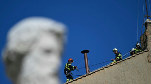 Vatican chimney installed ahead of papal conclave